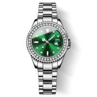 The new watch is inlaid diamond watches simple niche lady watch women's watch